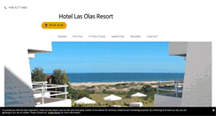 Desktop Screenshot of lasolasresort.com.uy