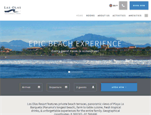 Tablet Screenshot of lasolasresort.com